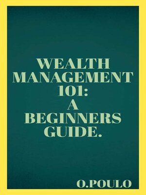 cover image of Wealth Management 101